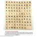 Amaonm 200 Pcs DIY Wood Letters Letters Tiles Scrabble Letters Wooden Letters Replacement Tiles Square letter Tile Games Great for Crafts Spelling Pendants Scrapbooking Jewelry Making B01M2ZECSZ